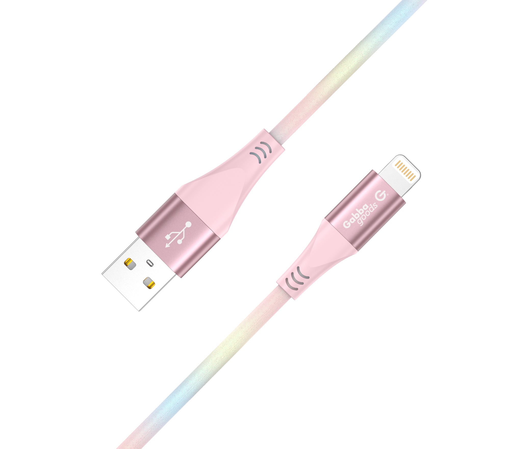 Glitter Apple Certified MFI Lightning Cable- 4ft